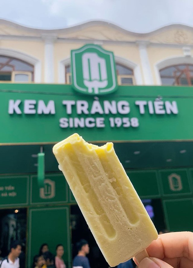 La crème glacée Trang Tien
