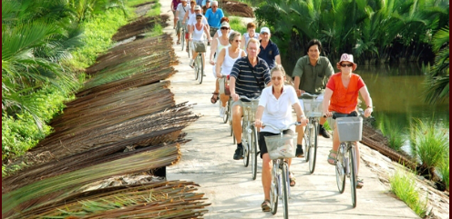 4.2. Excursion en bicyclette dans la campagne et massage sur la plage de Tan Thinh